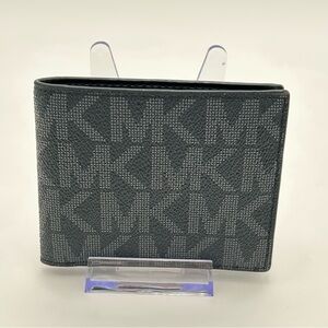 Michael Kors Men's Black Monogram Wallet